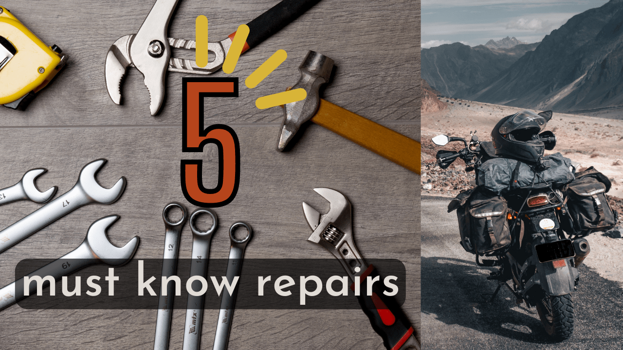 5 basic motorcycle repairs you should know before your trip to Ladakh