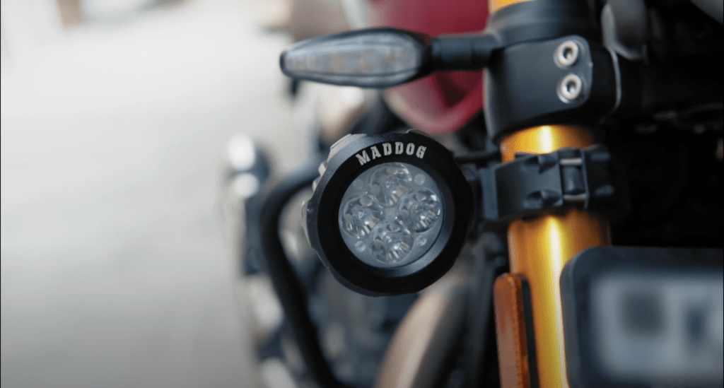 Maddog Scout X touring accessories triumph scrambler 400X