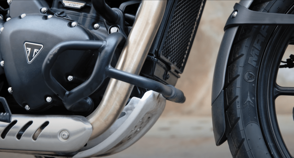 lower engine guards touring accessories triumph scrambler 400X