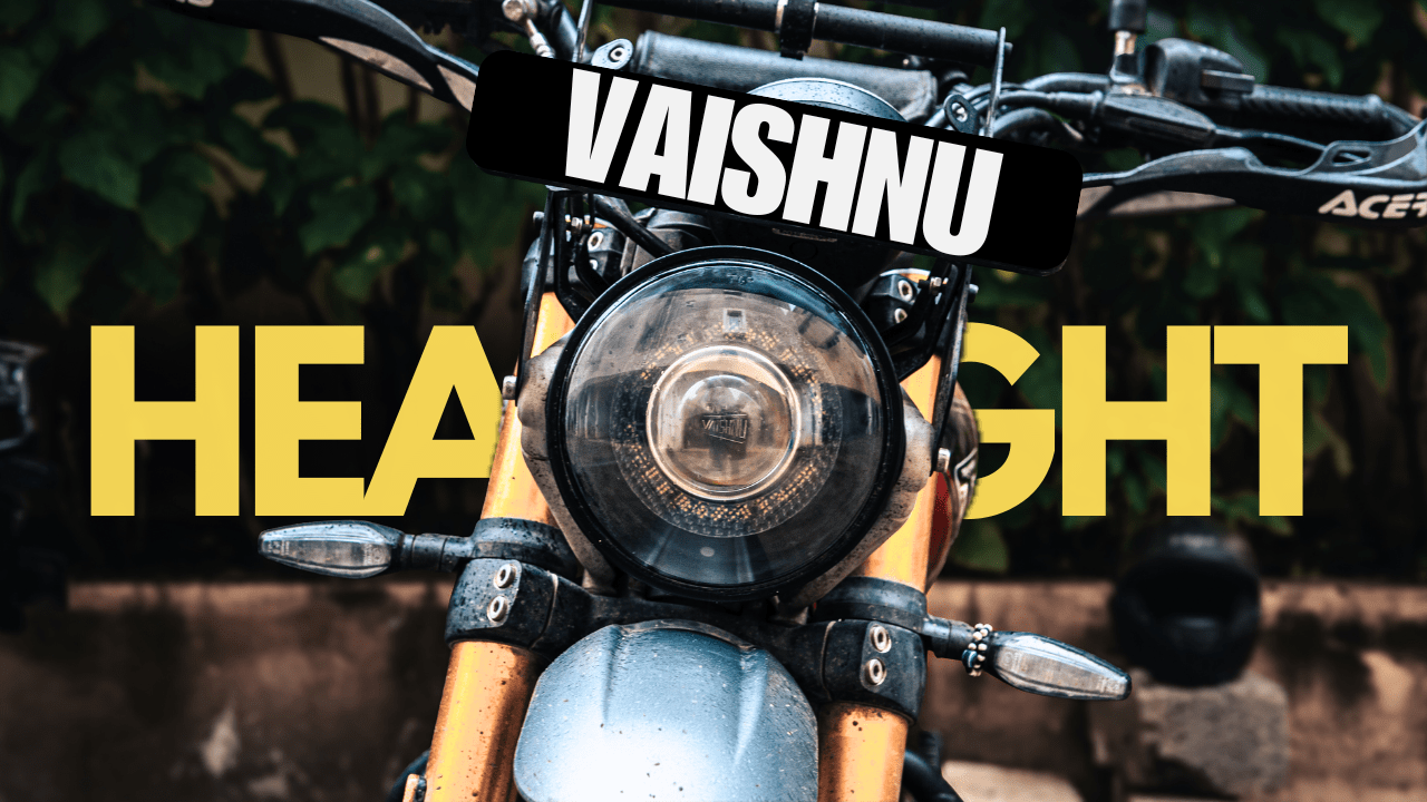 A Game Changer For Triumph Scrambler 400X Vaishnu LED Touring Headlight Review RE Himalayan