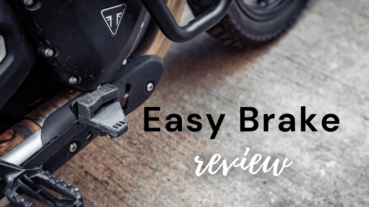 Improve braking confidence on your triumph scrambler 400x and Himalayan Easy brake long term review