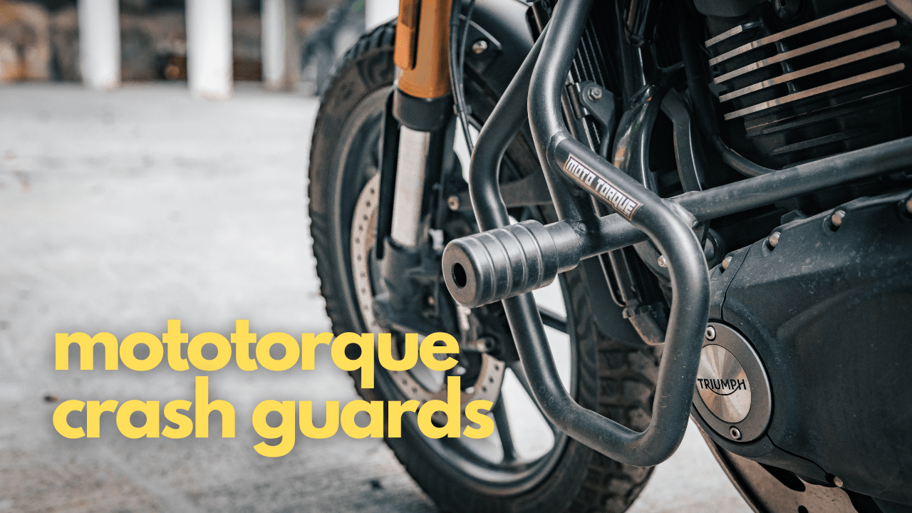 Tried & tested crash guards for Triumph Scrambler 400X & RE Himalayan 411
